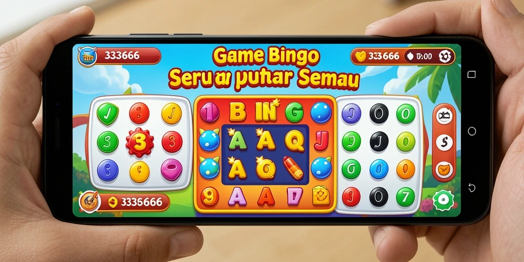Tampilan gameplay seru dalam game Bingo 333666.