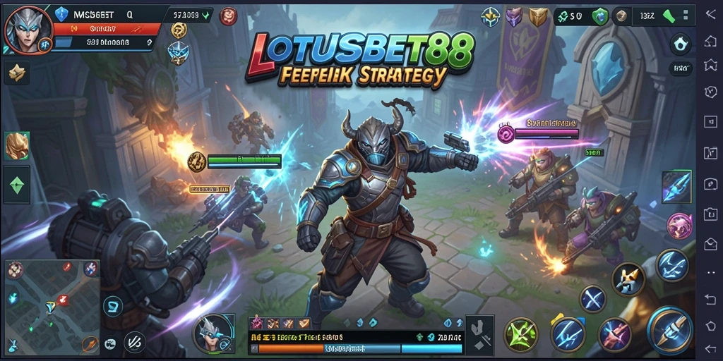 Tampilan gameplay LOTUSBET88 yang menarik dan strategis.