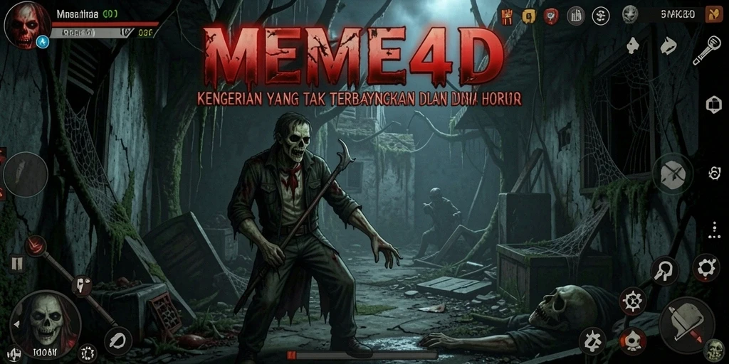 Tampak menyeramkan dengan gameplay menegangkan di MEME4D.