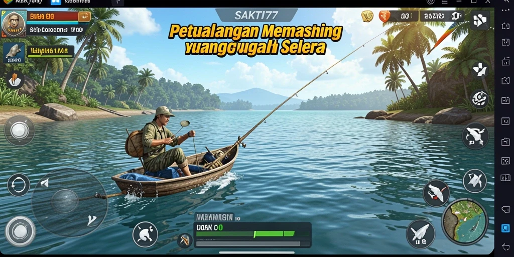 Tangkapan ikan besar dengan grafis menawan di SAKTI77.