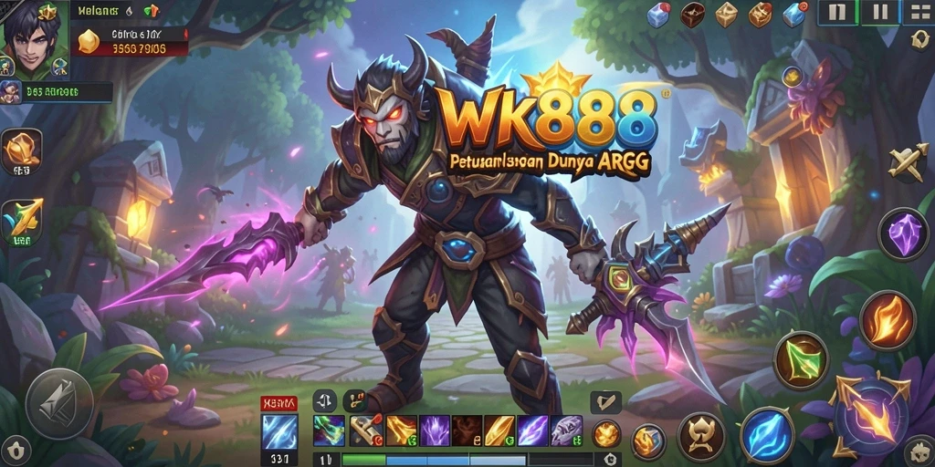 Tampilan gameplay seru dari ARPG WK888 dengan aksi yang mendebarkan.